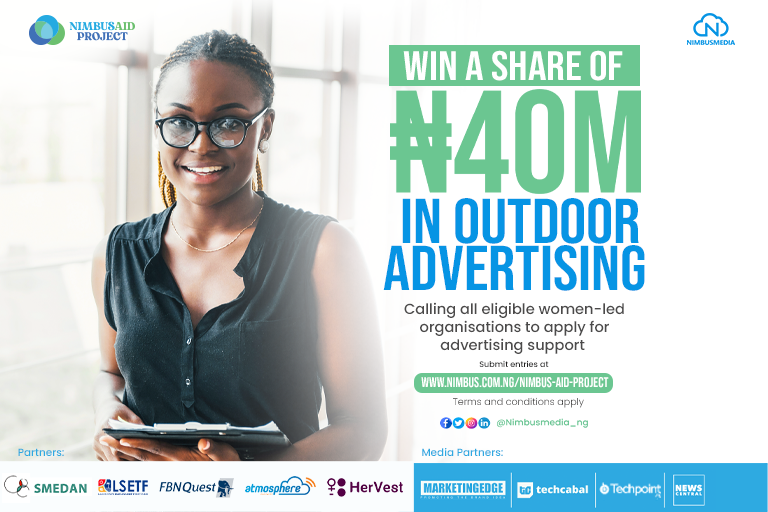 Call For Applications: NIMBUS Aid Project 2023 For SMEs (Win a share of N40M Free Advertising)