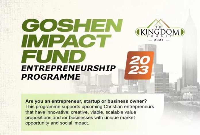Call For Applications: Goshen Impact Fund Entrepreneurship Program