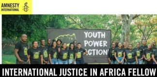 Call For Applications: Amnesty International Justice In Africa Fellowship 2023 for young African professionals