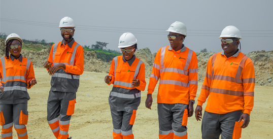 Lafarge Africa Trained 15 young and talented individuals in mechanical, and mining electrical Engineering and mining