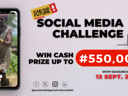 Call For Applications: ActionAid #FundOurFuture Social Media Challenge 2023 (win up to N550,000 cash prize)