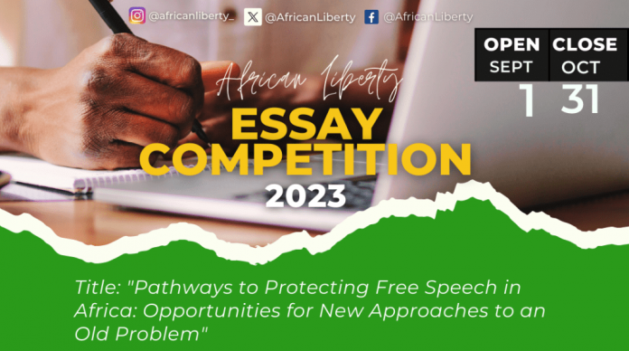 Call For Applications: African Liberty Essay Contest 2023