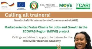 Call For Applications: Training of Trainer Program of the Rice Miller Business Academy(Fully-funded)