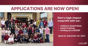 Call For Applications: Charity Entrepreneurship Incubation Program 2024