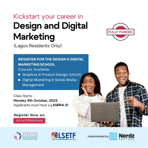 Call for Applications: USADF/LSETF Design and Digital Marketing School Program