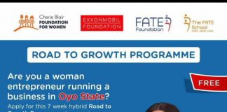 Call For Applications: FATE Foundation/Cherie Blair Foundation Road to Growth Program