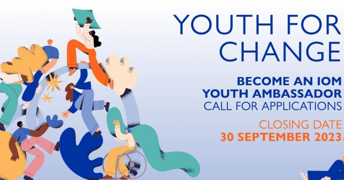 Call For Applications: IOM Youth Ambassador Initiative