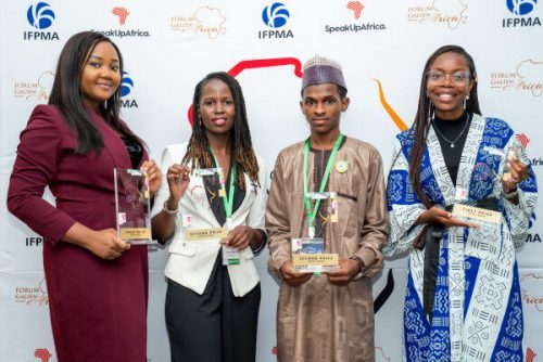 Four innovators awarded Africa Young Innovators for Health Award for contributions to Universal Health Coverage