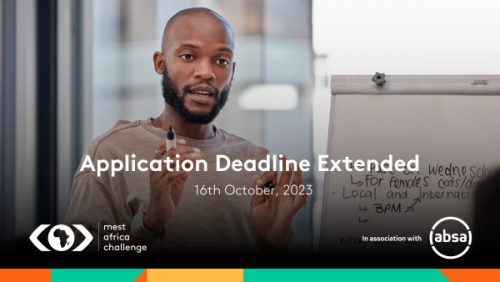 The Meltwater Entrepreneurial School of Technology Africa (MEST Africa) Challenge Startup Pitch Competition Deadline Extended