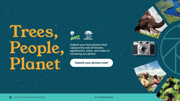 Call For Applications: CIFOR-ICRAF ‘Trees, People, Planet’ Photo Competition 2023