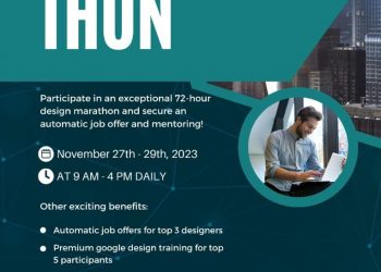 Call For Applications: Pacer Labs DesignerThon 2023 ( Google Design Training, Automatic Job offers and Personalized Mentoring)
