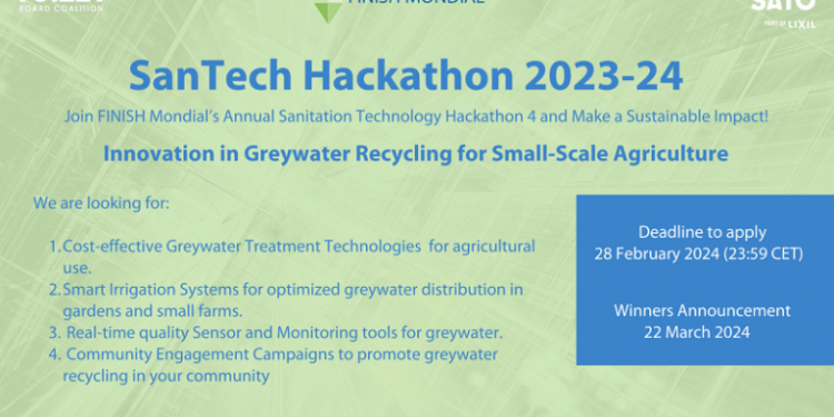 Call For Applications: FINISH Mondial Annual San Tech Hackathon 2023-2024 (€5,000 prize)