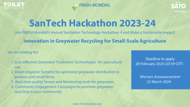 Call For Applications: FINISH Mondial Annual San Tech Hackathon 2023-2024 (€5,000 prize)