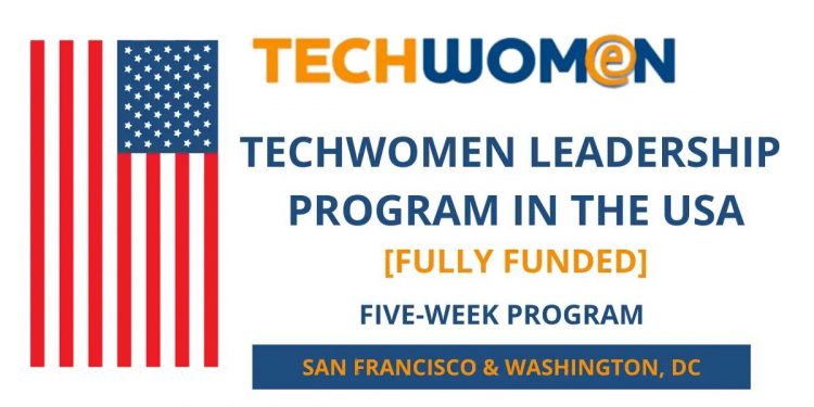 call For Applications: TechWomen Leadership Program 2024 in the USA (Fully Funded)