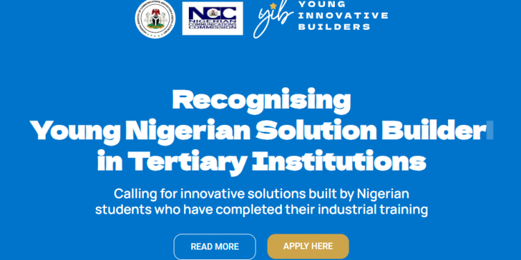 Call For Applications: Young Innovative Builders YIB Program 2023/2024 For Nigerians (top 48 projects in each state and the FCT receive laptops while the next best 40 receive tablets)