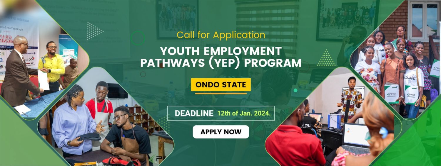 Call For Applications: PIND Foundation Youth Employment Pathways (YEP) Program