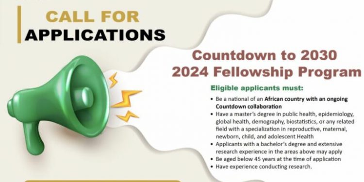 Call For Applications: Countdown Fellowship Program 2024 for African Researchers
