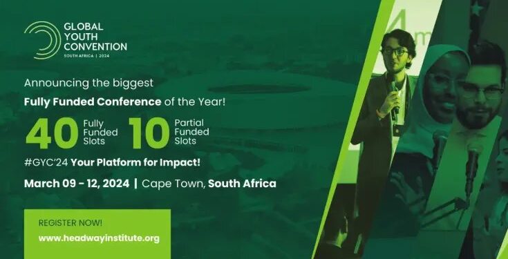 Call For Applications: Fully Funded Global Youth Convention 2024 in South Africa