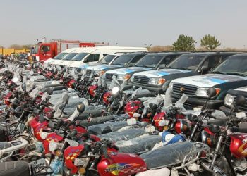 Lawan Empowers Yobe North with Mega Entrepreneurship Materials and Vehicles
