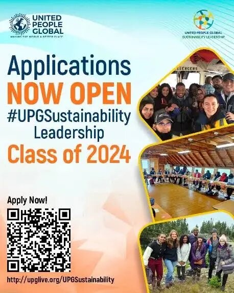 Call For Applications: Fully Funded United People Global and Sustainability Leadership Class of 2024 ,Open to all nationalities