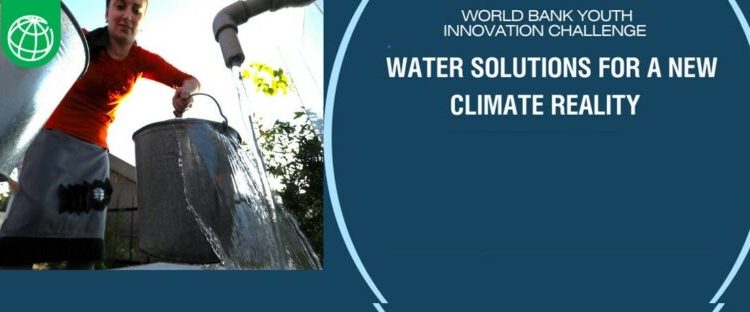 Call For Applications World Bank Youth Innovation Challenge 2024   World Bank Youth Innovation Challenge 2024 Water Solutions For A New Climate Reality 768x312 2 750x312 