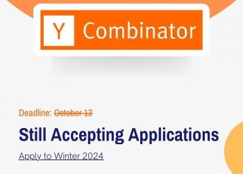 Call For Applications: Y Combinator Winter 2024 funding cycle ( Up to $500,000)