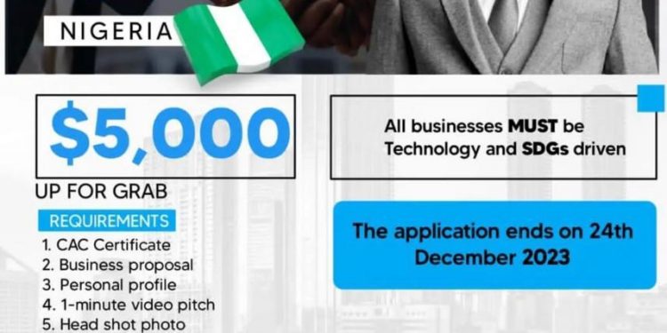 Call For Applications: Stephen Akintayo Foundation Business Grants ( Up to $5,000)