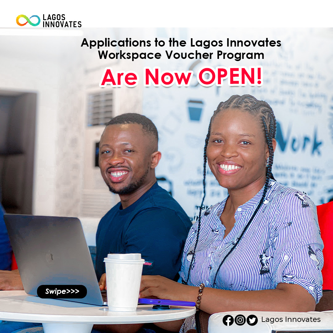 Call For Applications: Lagos Innovates Workspace Voucher Program