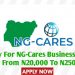 Call For Applications: NG-Cares Business Fund 2024 ( From #50,000, to #250,000 to Entrepreneur)