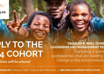 Call For Applications: African Wildlife Conservation (AWF) Charles R. Wall Conservation Leadership and Management Fellowship 2024 Cohort