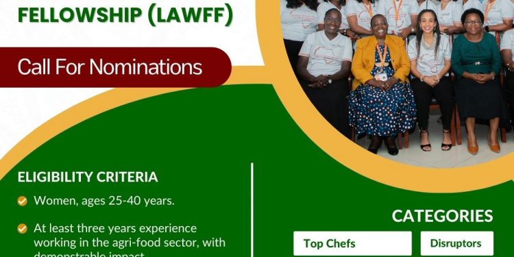Call For Nominations: The Leading African Women in Food Fellowship (LAWFF) Program
