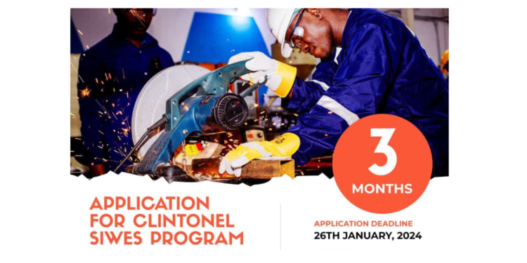 Call For Applications: Clintonel SIWES Program For Nigerians Engineering Student