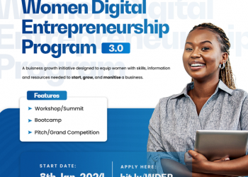 Call For Applications: Women Digital Entrepreneurship Program 2024 – Fully Sponsored Entrepreneurship Training for Nigerian Women