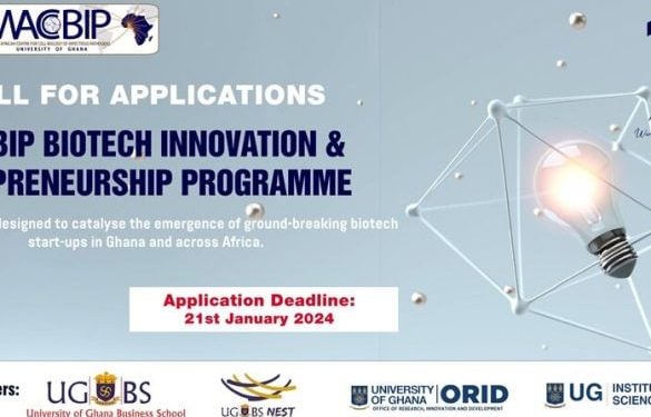 Call for Applications: WACCBIP Biotech Innovation and Entrepreneurship Program 2024 ( Up to $5,000.00 seed funding for African biotech start-ups)