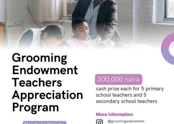 Call For Applications: Grooming Endowment Teachers Appreciation Program (GETAP)