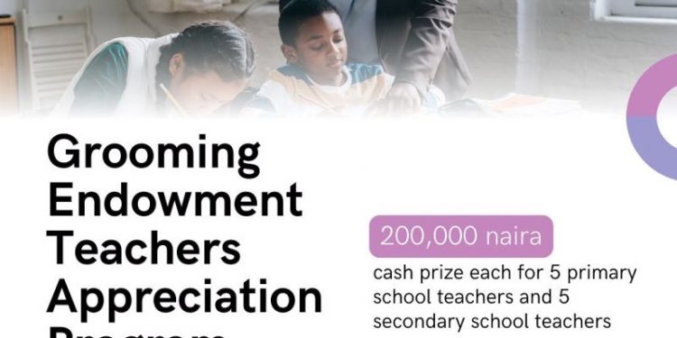 Call For Applications: Grooming Endowment Teachers Appreciation Program (GETAP)