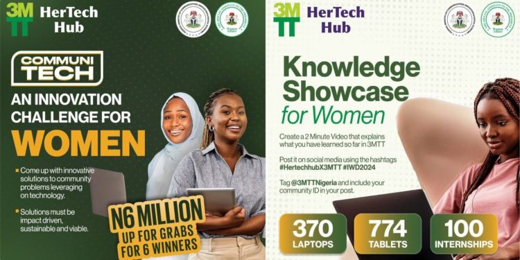 Call for Applications: 3MTT Innovation Challenge 2024 for Women