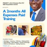 Call For Applications: Project LOUD Sanwo Olu ICT/Free Skill Acquisition Center(A 2Month All Paid Expenses Training) Call For Applications: Project LOUD Sanwo Olu ICT/Free Skill Acquisition Center(A 2Month All Paid Expenses Training)