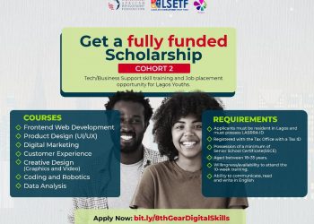 Call For Applications: USADF/ LSETF Scholarship program 8thGear Digital Skills Project