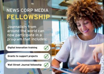 Call For Applications: ICFJ News Corp Media Fellowship for Digital Innovation 2024 (Funded)