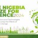 Call For Applications: Nigeria LNG (NLNG) Prize for Science Award (Up to $100,000 Cash Prize)