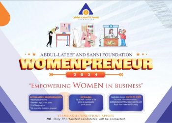 Call For Applications: Abdul-Lateef and Sanni Foundation Womenpreneur 2024