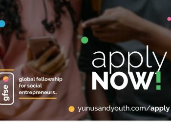 Call For Applications: The Yunus & Youth Global Fellowship Program 2024 for early-stage young social entrepreneurs.