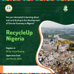 RecycleUp Nigeria Application Extends Deadline - Apply by March 3rd
