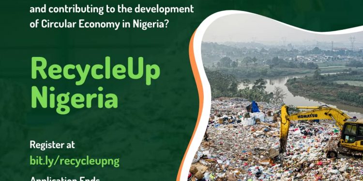 RecycleUp Nigeria Application Extends Deadline - Apply by March 3rd