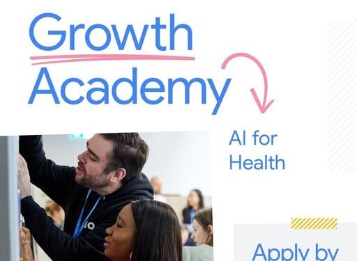 Call For Applications: Google for Startups Growth Academy: AI for Health 2024