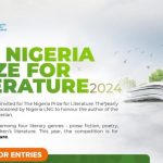 Call for Applications: 2024 Nigeria LNG Nigeria Literature Prize for Young Nigerian Writers ($USD100,000 Prize)