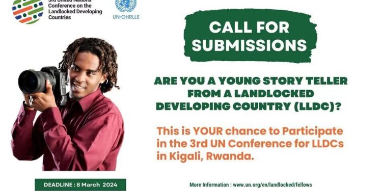 Call For Applications: United Nations Conference on LLDC3 Young Storytellers Fellowships 2024 for creative storytellers For Africans (Fully Funded)