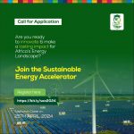 Sustainable Energy Accelerator Program Application Call