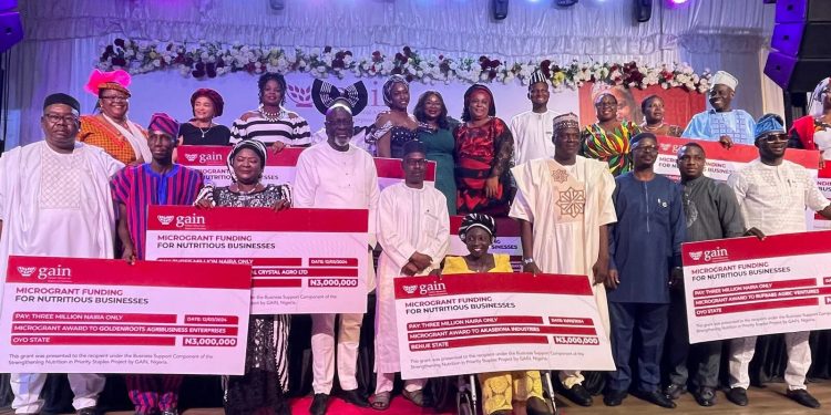 Global Alliance for Improved Nutrition (GAIN) Awards 16 Businesses with N48 Million to Enhance Food Security and Nutrition in Nigeria
